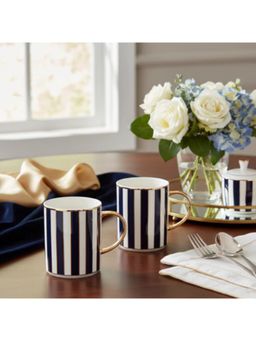 Momentz - Royal Blue Signature Porcelain Mug (Pack Of 2)
