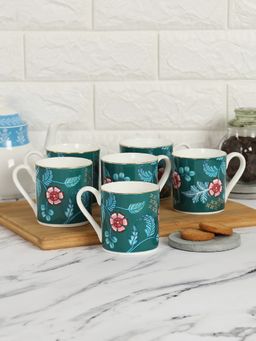 India Circus by Krsnaa Mehta - Marine Opulence Coffee Mug (Set of 6)