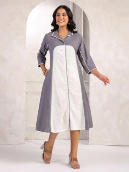 Aravalii - Monochrome Calm Dress