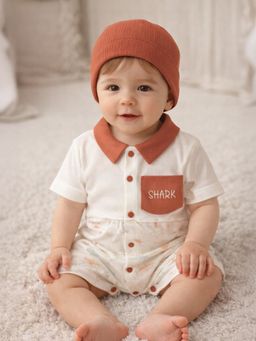 Mi Arcus - Infant Shark Printed Gift Set