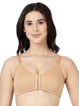 BLOSSOM - Seamless Full Coverage Front Open Bra Fore Front Skin
