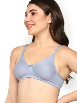 BLOSSOM - Single Layered Molded T-Shirt Bra Lara Grey