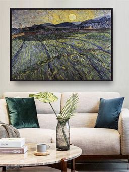 The Art House - Enclosed Field With Rising Sun By Van Gogh