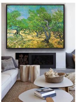 The Art House - Olive Grove By Van Gogh