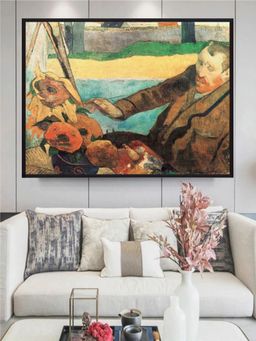 The Art House - Van Gogh Painting Sunflowers By Van Gogh