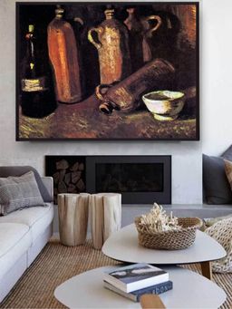 The Art House - Four Stone Bottles Flask By Van Gogh