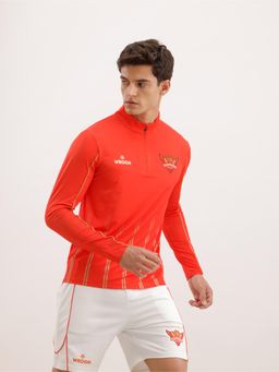 WROGN - x SRH Performance Quarter Zip Jersey in Orange