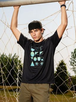 WROGN - Black Slim fit Active T-shirt