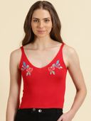 Red color option, Sold out, Currently selected