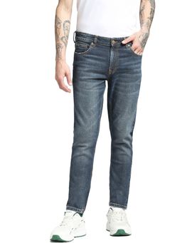 Jack & Jones - Blue Low Rise Glenn Slim Jeans