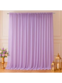Special You - Lavender Chiffon Like Backdrop Curtains
