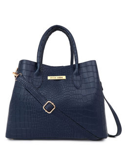 Legal Bribe - Stylish Crock Hand Held Bag Blue