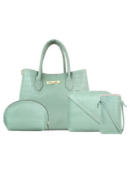 Legal Bribe - Crock HandHeld Bag Combo Of 4 Green