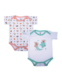 Tinylane - Baby Onesies Honey Bunny Krescent Koala Multi-Color(Set of 2)