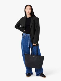 Lacoste - Black Large L.12.12 Concept Tote Bag