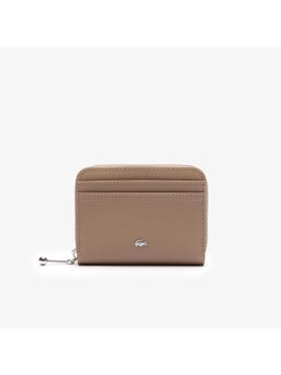 Lacoste - Brown Daily City Small Zipped Wallet