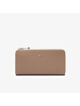 Lacoste - Brown Daily City Zipped Wallet