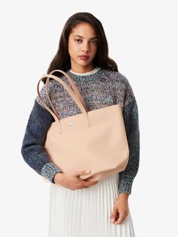 Lacoste - Pink Anna Zipped Tote Bag