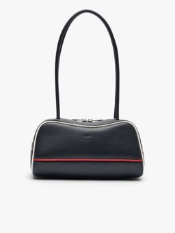 Lacoste - Blue Lora Leather Shoulder Bag