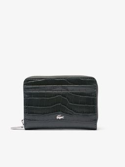 Lacoste - Green Chantaco Embossed Leather Wallet