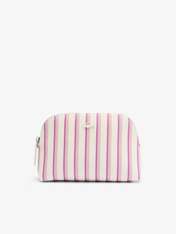 Lacoste - Beige Anna Reversible Cosmetic Bag