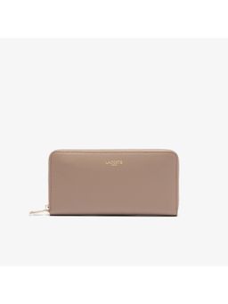 Lacoste - Beige Champs-elysees Zipped Wallet