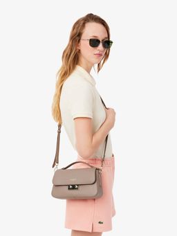 Lacoste - Beige Champs-elysees Shoulder Bag