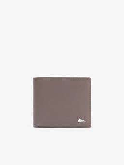 Lacoste - Brown Medium FG Leather Billfold Wallet