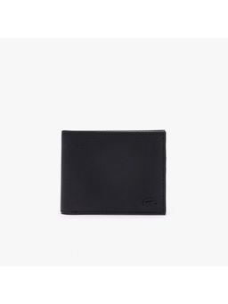 Lacoste - Black Men's Classic Small Folding Wallet