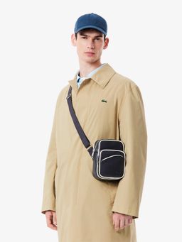 Lacoste - Navy Blue Small Angy Grain Sling Bag