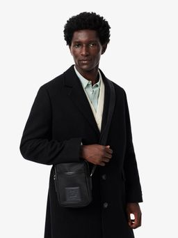 Lacoste - Black Lacoste Classics Vertical Sling Bag
