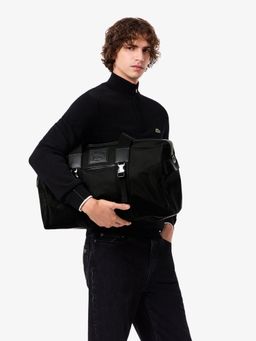 Lacoste - Black Large Lacoste Classic Boston Bag