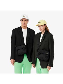 Lacoste - Black Neocroc Messenger Bag