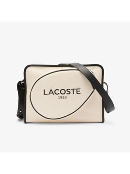 Lacoste - Beige Heritage Canvas Sling Bag