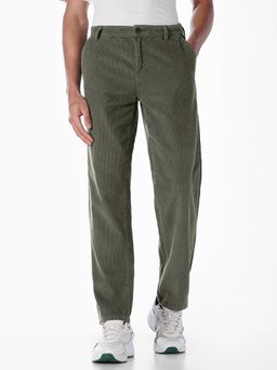 Jack & Jones - Men Regular Fit Green Trouser