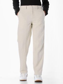 Jack & Jones - Men Regular Fit Beige Trouser