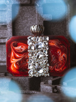 NR by Nidhi Rathi - Embellished Maroon Clutch