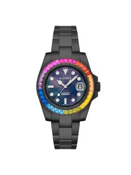 Duxot - Atlantica Limited Edition Automatic 36Pcs Cubic Zirconaround Dial Mens Watch - Dx-2047-44