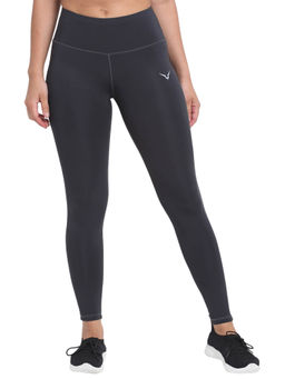 INVINCIBLE - Charcoal Women Performance Leggings