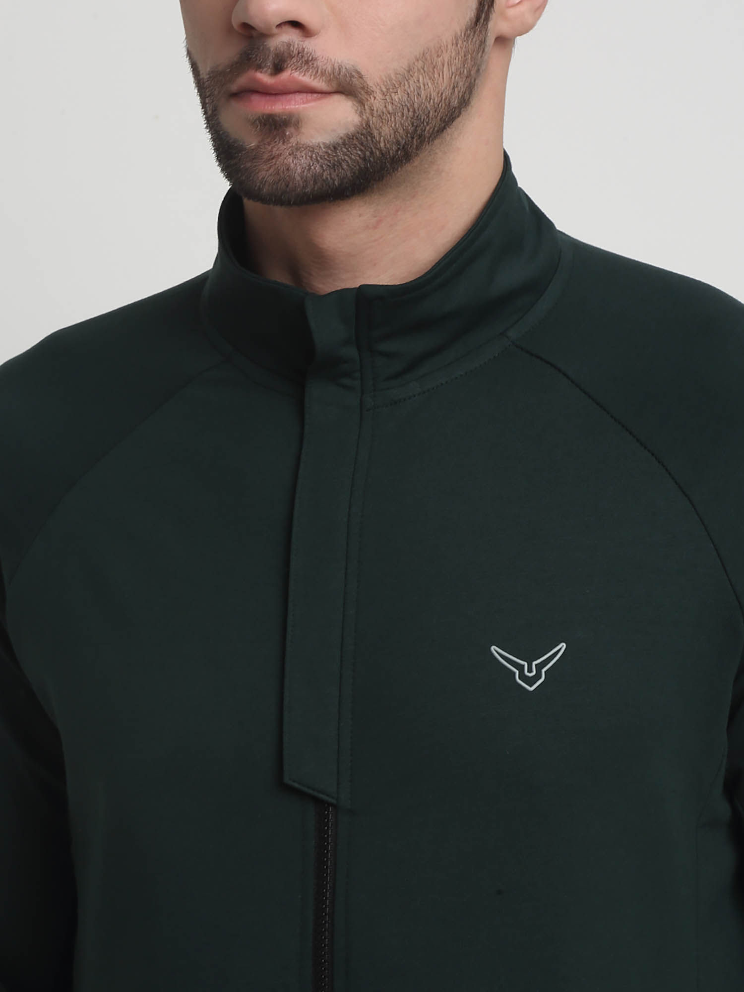 Buy INVINCIBLE Bottle Green Men Luxury Cotton Tracksuit (Set of 2