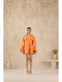 Sil-Sila - Sicily Co-Ord- Orange (Set of 2)