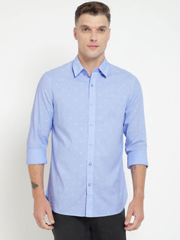 Guess - Blue Printed Shirt