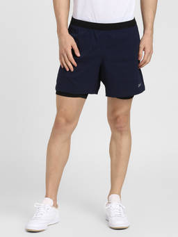 Reebok - Re 2-1 Short Blue Running Shorts