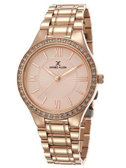 Daniel Klein - Analog Rose Gold Dial Women's Watch-DK.1.12407-2