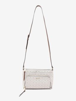 Calvin Klein - Logo White Pvc Sling Bag
