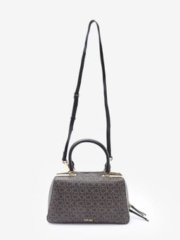 Calvin Klein - Logo Brown Pu Sling Bag