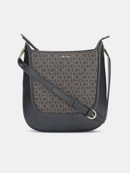 Calvin Klein - Logo Black Pu Sling Bag