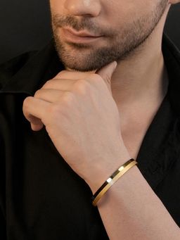 AANURA - Men 18K Gold Minimal Anti-Tarnish Waterproof Kada