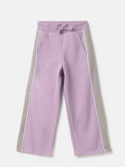 United Colors of Benetton - Colorblock Lavender Regular Fit Trousers