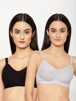 Floret - Wirefree Non-padded Seamless Bra - Multi-Color